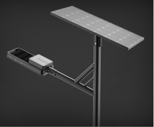 Solar street light with lithium battery