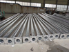 Steel Galvanized Street Light Pole with Drawing
