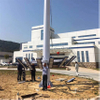 First Class High Mast Lighting Pole with Lifting and Rising System